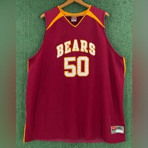 Vintage 90’s Nike Bear Stitched Basketball Jersey Mens Size 2XL